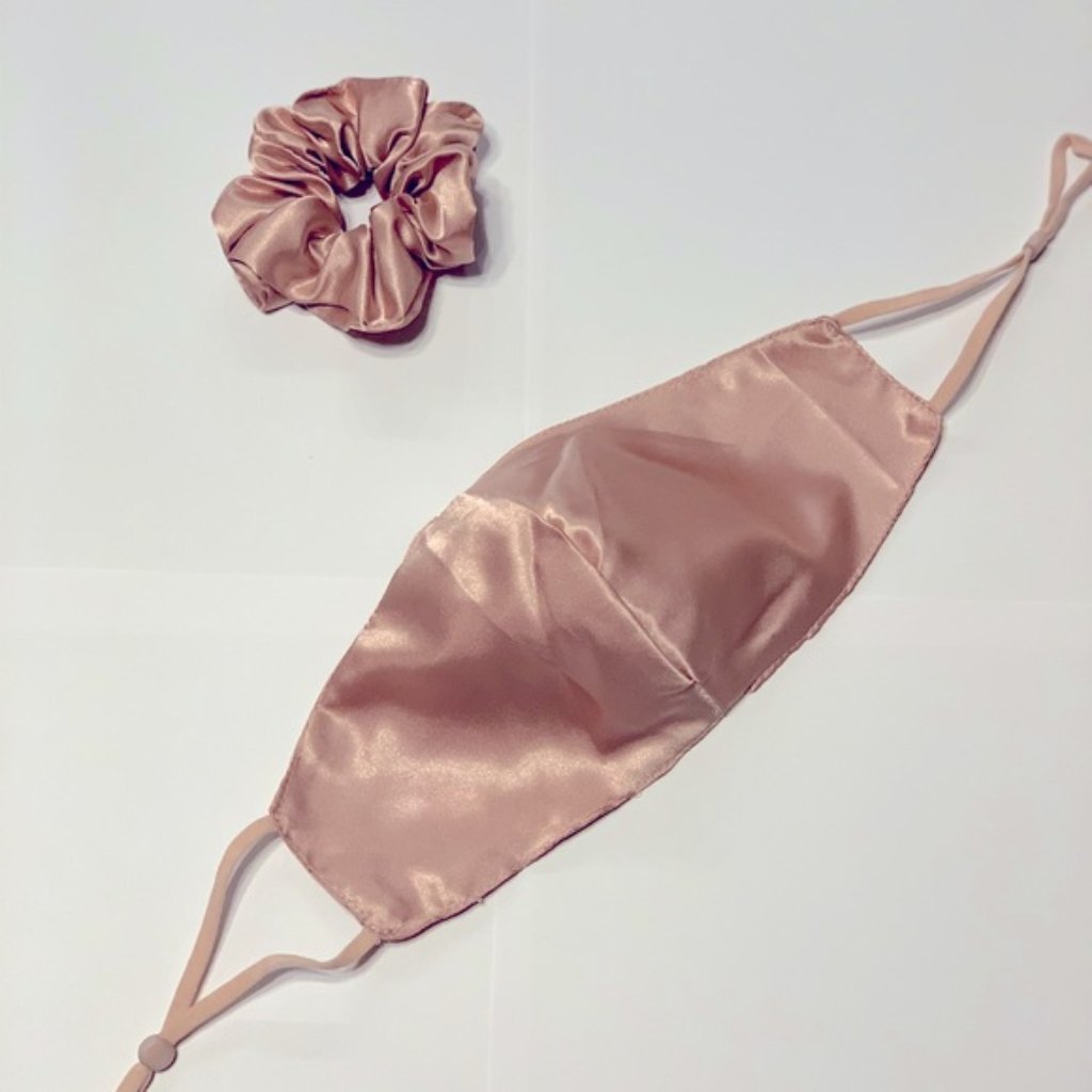 New Satin Face Mask  Scrunchie